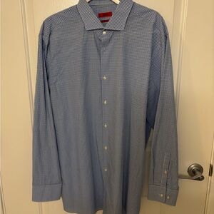 Hugo Boss Blue Dress Shirt Classic Fit